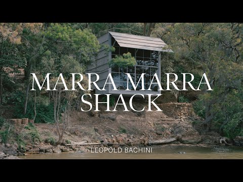 Cabaña en el río: una construcción única y espectacular