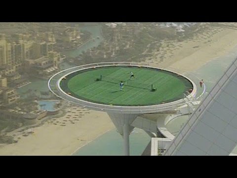 Descubre la Cancha de Tenis más Alta del Mundo en Dubai