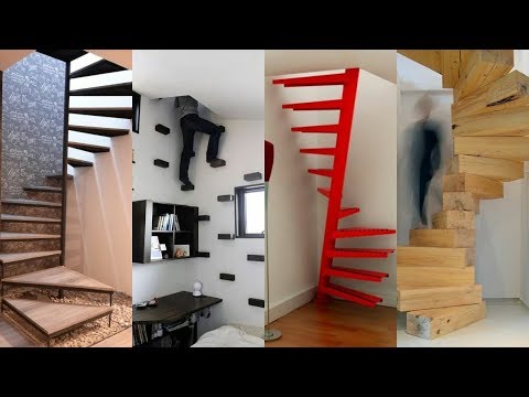Escaleras compactas: Diseños innovadores para ahorrar espacio
