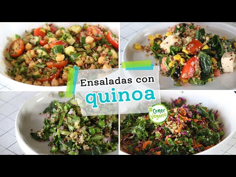 Cómo preparar una ensalada de quinoa