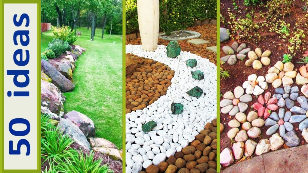 Transforma tu Espacio al Aire Libre: Ideas Elegantes de Decoración de Jardines con Piedras Blancas