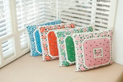 Pillow on sofa