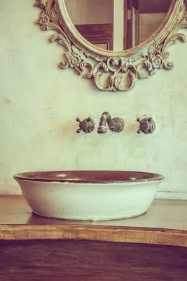 brass gold white luxury object