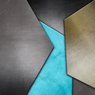 Abstract background with metallic textures