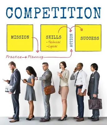 Challenge Competition Improvement Achievement Target Diagram Word