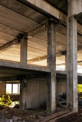 Urban environment with grunge aesthetic