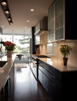 Beautiful kitchen  interior design