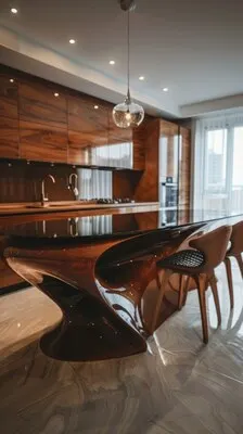 Modern kitchen interior design
