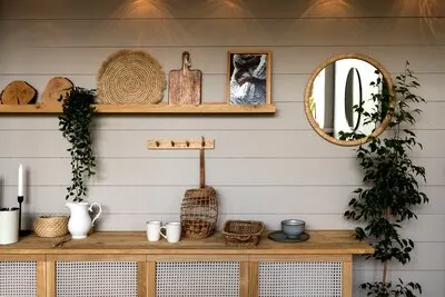 View of indoor space ready for comfortable activities