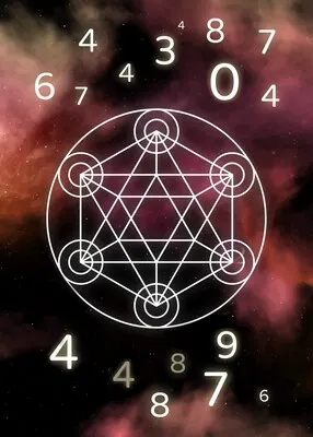 Numerology concept composition