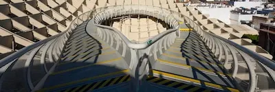 famous Parasol structure in Sevilla