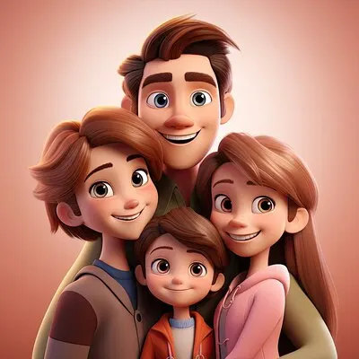 People connecting through hugging