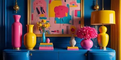 Maximalist interior design