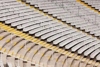 Rows of seats