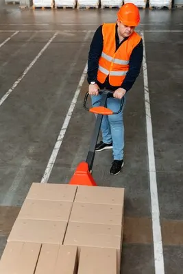 Full shot man working in construction