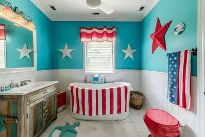 American colors household decorations for independence day celebration
