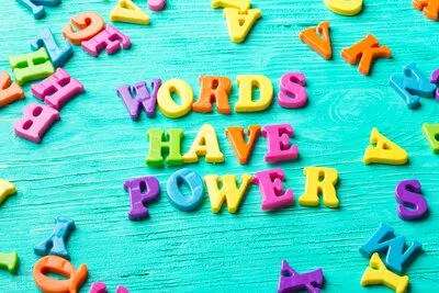 Multiple colored letters