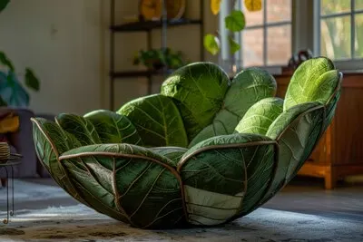 Interior decor and furniture inspired by fruits and vegetables
