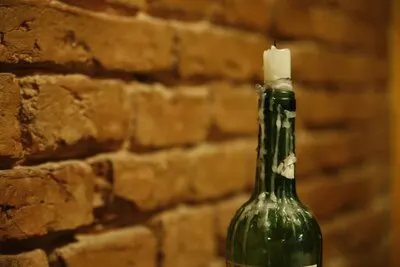 wine bottles