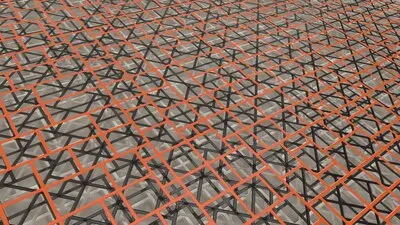 3D Geometric Abstract Background