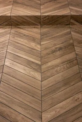 Herringbone stairs flooring wooden chevron modern finish
