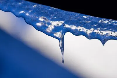 Ice on the ceiling