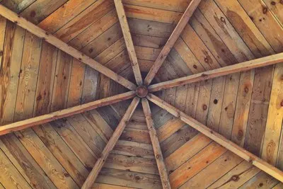 Wood roof